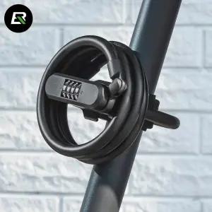 락브로스 전동킥보드 자물쇠 자전거 잠금장치 번호키 도난방지 비밀번호 거치대 포함