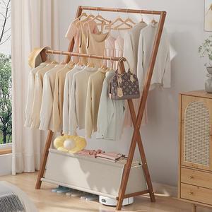 타올 실내 건조대 자취생 대나무색 셔츠 이불 수건 목재 빨래 화이트 원색 우드 원색50