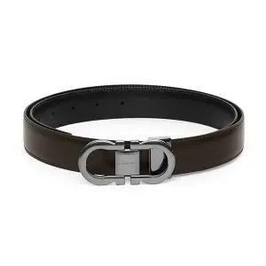 [페라가모] 남성 Gancini 간치니 양면 가죽 벨트(67 0326 0770943)