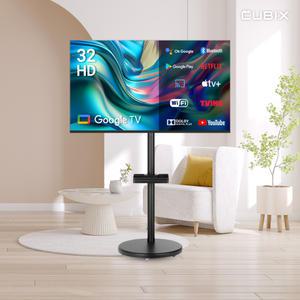 무빙큐빅스 블랙에디션 32인치 HD 삼탠바이미 퍼스트 셋트 이동식 스마트TV 삼텐바이미 중소바이미