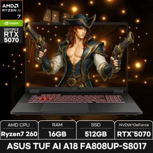 ASUS TUF AI 게이밍노트북 A18 FA808UP-S8017/WIN11/ +마우스증정