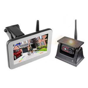 태양광 후방 카메라 캠핑 모니터 좌우측 HD 무선후방카메라 화물차 5인치 7인치 1개