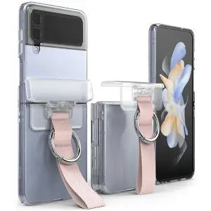 링케 플립용 힌지 커버 갤럭시 Z플립 6 5 4 3 호환 핑거 링 스트랩