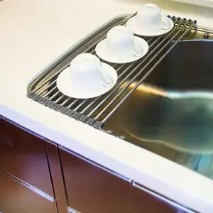 한국세라프 개수대 싱크롤선반 싱크대거치대 12롤 싱크롤거치대 개수대받침대 식기거치대