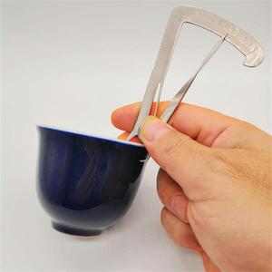 무진무역도자기 복원용 스테인레스 도자기 두께 측정 도구 미니 캘리퍼 세라믹 측정 도구