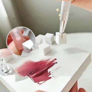 네일재료쇼핑몰 네일재료 네일 키밍 네일케어 그라데이션 스펀지 100p + 집게 세트 아트 네일아트재료