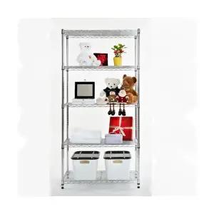 KH4545 메탈랙 선반5단 매장 정리 수납 다용도 정사각