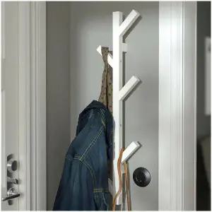 [이케아] 슈시그 수건소품걸이 화이트 19x7x78cm 걸이후크 옷걸이 옷장