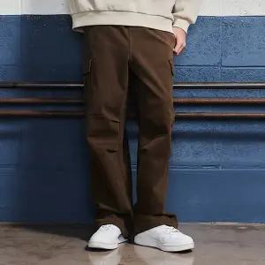 [에꼴리에] 남자 겨울이월 피치기모 파라슈트 카고바지(24D5201)