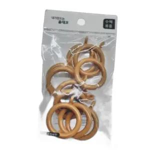 커튼 미니링세트 커튼링미니 19파이 봉걸치대 세트 (WFJF61U)