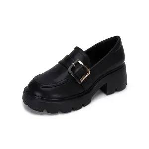 [무크]엠.무크 테리 소가죽 청키로퍼 블랙 516523208AA