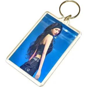 특대형 아크릴 사진 키홀더 키링케이스
