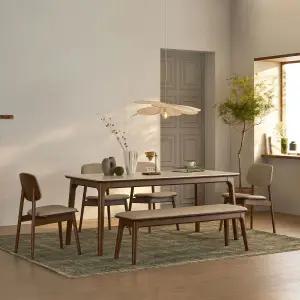 리바트 아르떼 알베로 6인(1800) 사각 세라믹 식탁