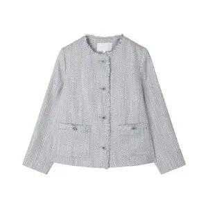 [요하넥스]글리터 프린지 트위드 자켓_P401749369