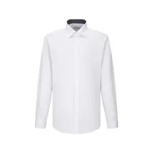 [듀퐁] 스트레치 배색 363 컴포터블 셔츠 화이트 SE4FM21LS363SWH