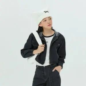 [iami]KL60673 주니어 데님 후드자켓