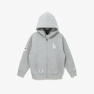 갤러리아 [뉴에라키즈] MLB LA 다저스 베이직 후드 집업 헤더 그레이 (14863848)