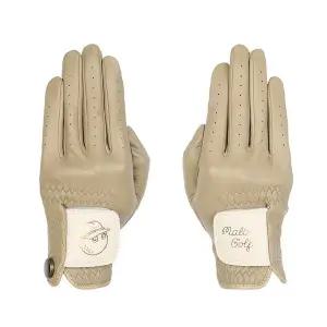 [말본골프]말본 여성 스냅형 볼마커 양손 장갑 BEIGE (WOMAN) M5342PGL04BEI
