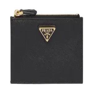 PRADA 25FW 사피아노 가죽 지퍼 카드지갑  1MC086 QHH F0002)