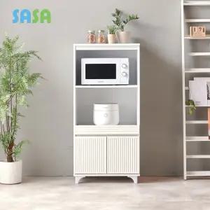 피아세 템바보드 키큰 밥솥 렌지대 도어수납형