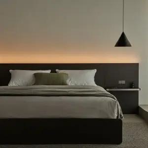 한샘 호텔침대 모노침대 Q/K 일반형(색상2종, 매트별도)