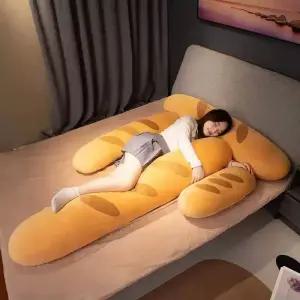 BUPA 안고자는베개 바게트 긴쿠션 집앤콕 꿀잠 인형 수면
