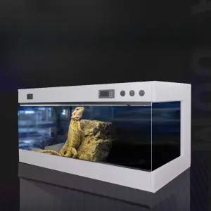 도마뱀 사육장 파충류 온도조절 하우스 케이지 은신처