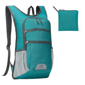 남성용 접이식 백팩, 여행 캠핑 아웃도어용 초경량 방수 소형 패커블 하이킹 데이팩(그린)