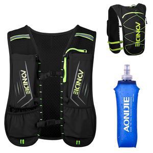 아자르시스 하이드레이션 러닝 베스트 백팩 팩 5L 5.5L 조깅 트레일 레이스 마라톤 사이클링 하이킹