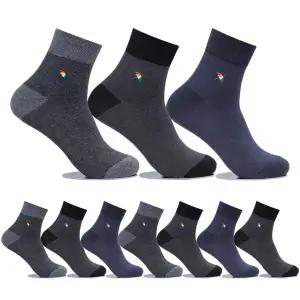 [아놀드파마] 남자정장양말 잔링글 단목 10켤레 SM002 남자면양말 구두양말