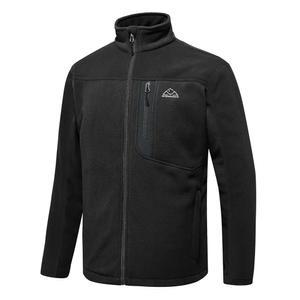 TBMPOY 남성 플리스 재킷 경량 풀집 가을 따뜻한 겨울 코트 포켓이 있는 야외 하이킹