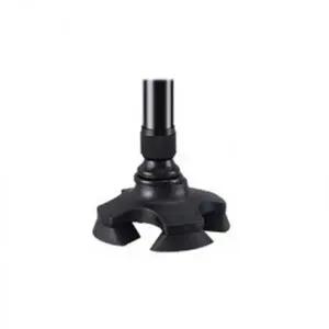 네발형 고무 발판 지팡이 추가 구성 접이식 한발 부모님 선물 길이 조절 발판4발형