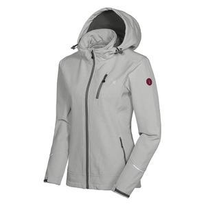 탈착식 후드와 플리스 안감이 있는 리틀 당나귀 앤디 여성용 소프트쉘 재킷 스키