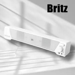 브리츠 BA-R9 컴퓨터 PC 사운드바 스피커 2채널 화이트