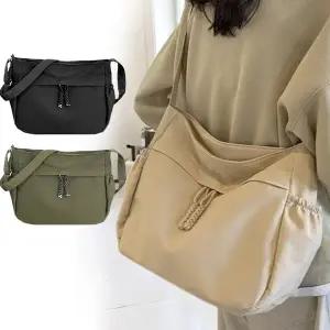 [홀리지]코라비 패브릭 빅 크로스백 여성 대학생 가방