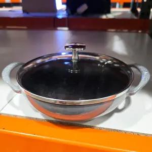 마리슈타이거 미니 웍 20cm 코스트코 무쇠 주물 솥밥 인덕션 가마솥 냄비 유리뚜껑 포함