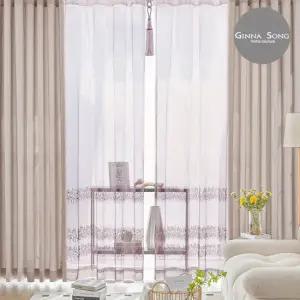 지나송 글로우 암막커튼+코디커튼 풀세트 대형