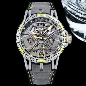 Roger Dubuis ROGER DUBUIS Men 자동 Mechanical 시계 [세금포함] [정품] 46mm 손목시계 명품시계 패션시계