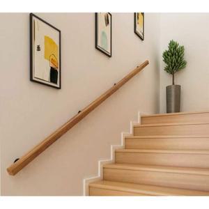 계단 난간 손잡이 설치 안전바 실내 레일 나무 주택 핸드 핸들 복도
