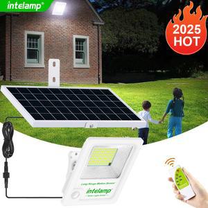 3000LM 태양광 투광등 야외 램프 모션 센서 라이트 리모컨 방수 정원 가로등 벽등 마당등