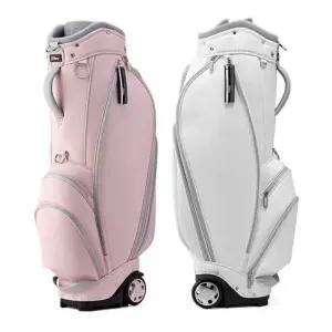 여성 경량 스탠드 바퀴형 골프백 캐디백 골프용품