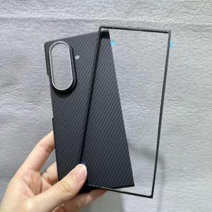 삼성 갤럭시 Z 폴드 7 5G용 맥세이프 마그네틱 케이스 아라미드 카본 파이버 울트라 씬 커버 갤럭시 Z 폴드