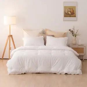 [소프라움](강남점)엘로디 극세사 풀세트 S (차렵이불+베개커버+스프레드) 화이트