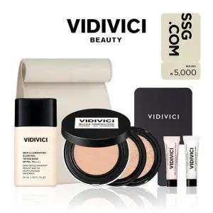 [비디비치](강남점)[11월기획] 블랙 퍼펙션 스킨 핏 쿠션(13g x 3) + 글로우 베일 베이스 30ml 세트 (+ ...