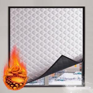 블랙  방풍 두꺼운 커튼 커튼 문짝 겨울 침실 절연 필름 방한 밀폐 창문 햇빛가리개