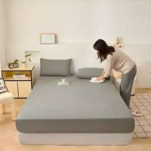 짱짱한 침대 매트리스 베개 방수 시트 퀸사이즈 매트 커버 1+1