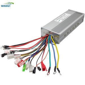 전자 자전거 전기 스쿠터 공장에 대한 48V 60V 64V 1500W 45A Ebike Brushlees 듀얼 모드 드라이브 속도 컨