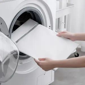 긴옷 긴바지용 세탁망(40x50) 세탁망 베개세탁망 운동화세탁망 구김방지