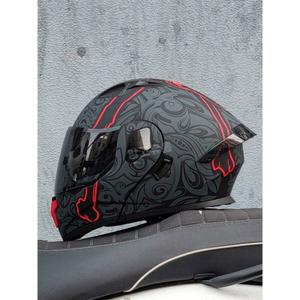 시스템헬멧 풀페이스 선바이저 바이크 블랙투명 오토바이 빅사이즈 시스템 초경량