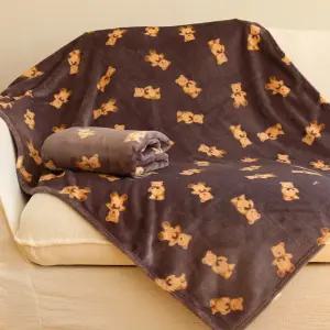 6종 고급 극세사 먼지날림없는 부들부들한 사무실 캠핑 차박 이불 담요